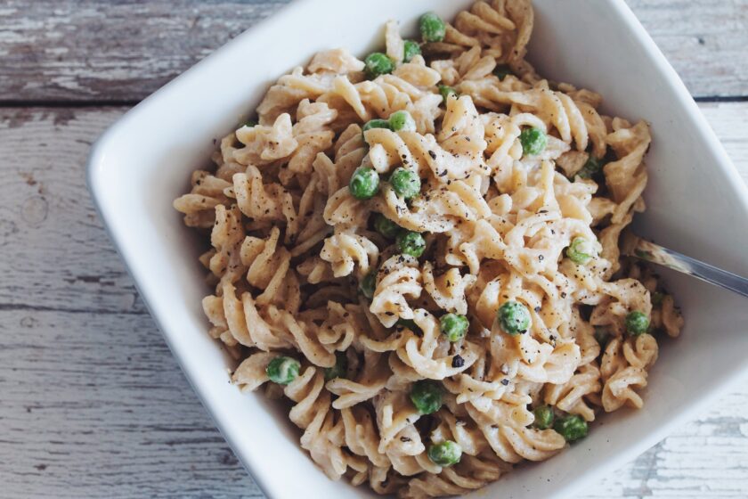 mac & peas_hot for food