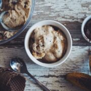 vegan peanut butter chocolate chip banana ice cream_hot for food