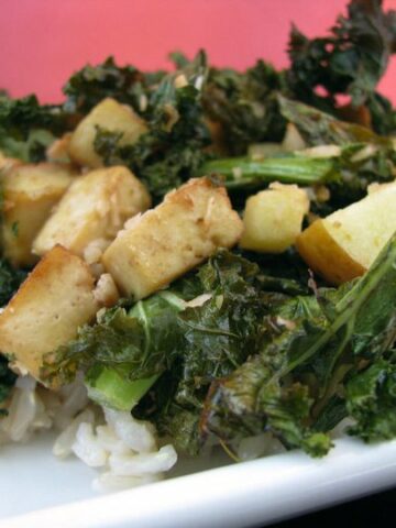 krispy kale tofu_hot for food