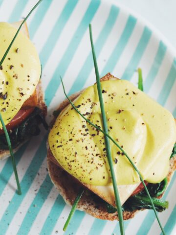 tofu benny with vegan hollandaise_hot for food
