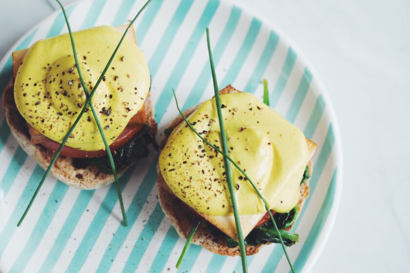 tofu benny with vegan hollandaise quick recipe