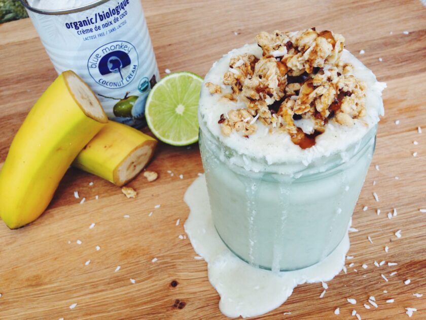 the coconut lime cream smoothie_hot for food