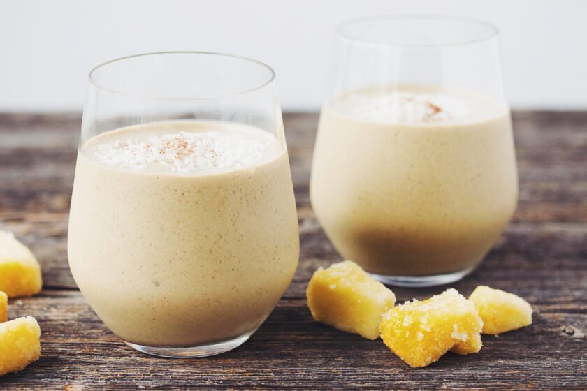 the pineapple chai smoothie_hot for food