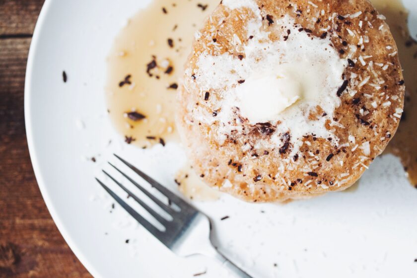 vegan coconut pancakes