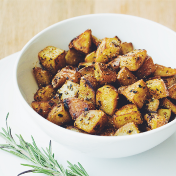 garlic rosemary home fries_hot for food