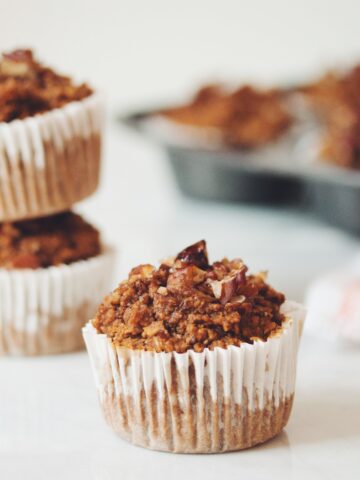 vegan pumpkin spice muffins_hot for food