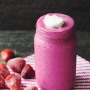 strawberries and cream smoothie_hot for food