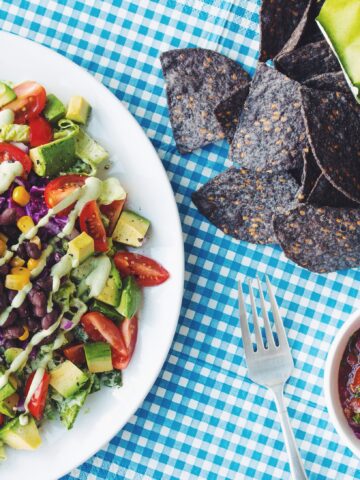 the big taco salad_hot for food