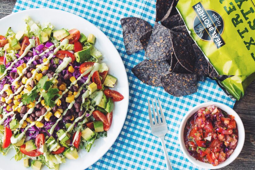 the best vegan big taco salad recipe