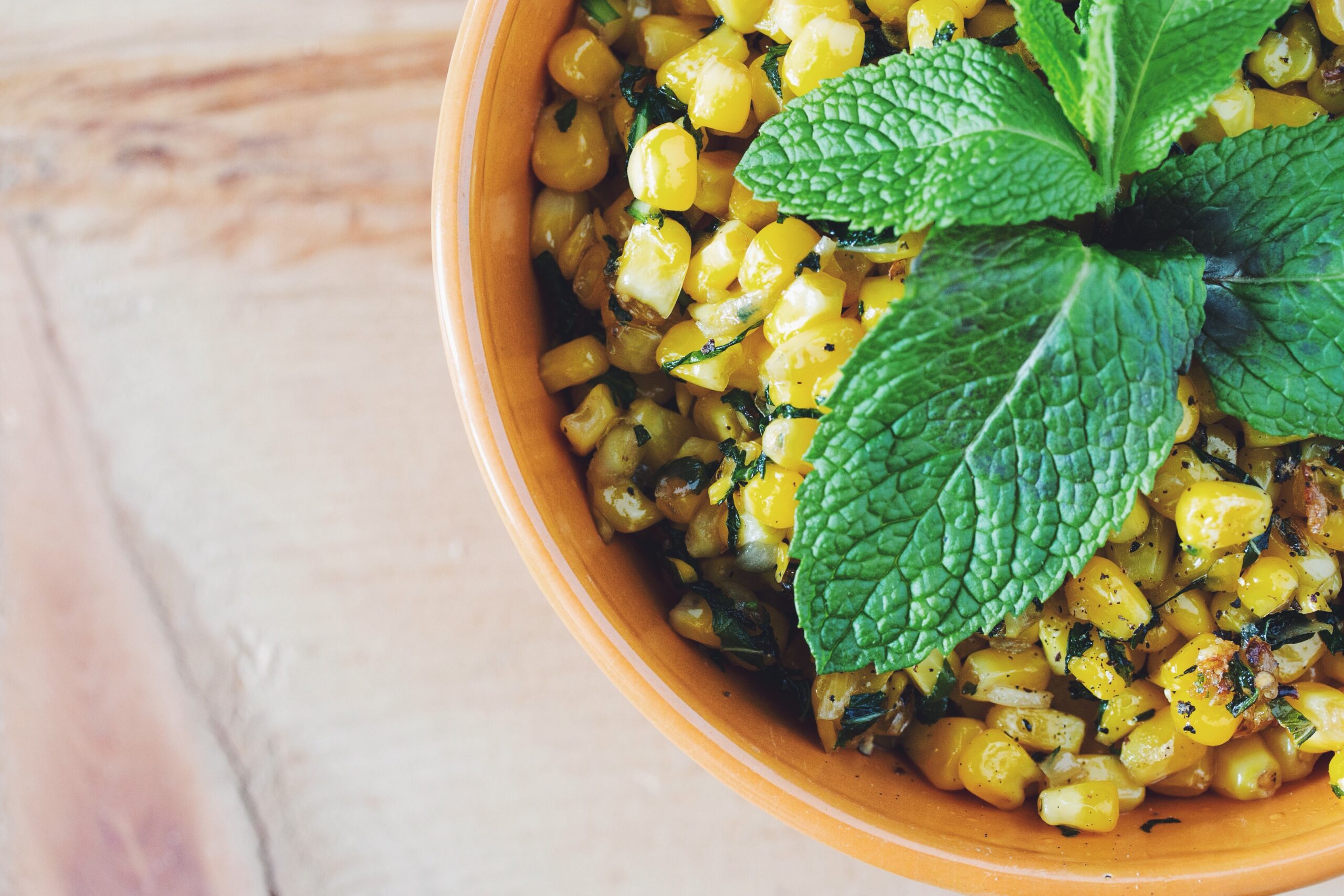 moroccan mint corn_hot for food