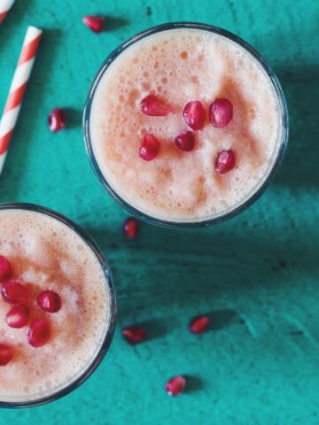 pomegranate punch smoothie_hot for food