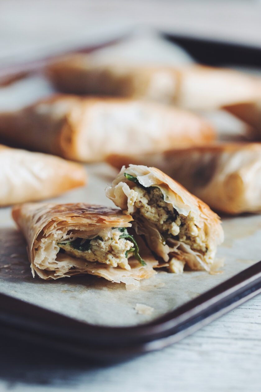 vegan spinach feta recipe