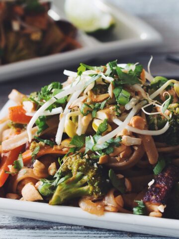 vegan pad thai_hot for food