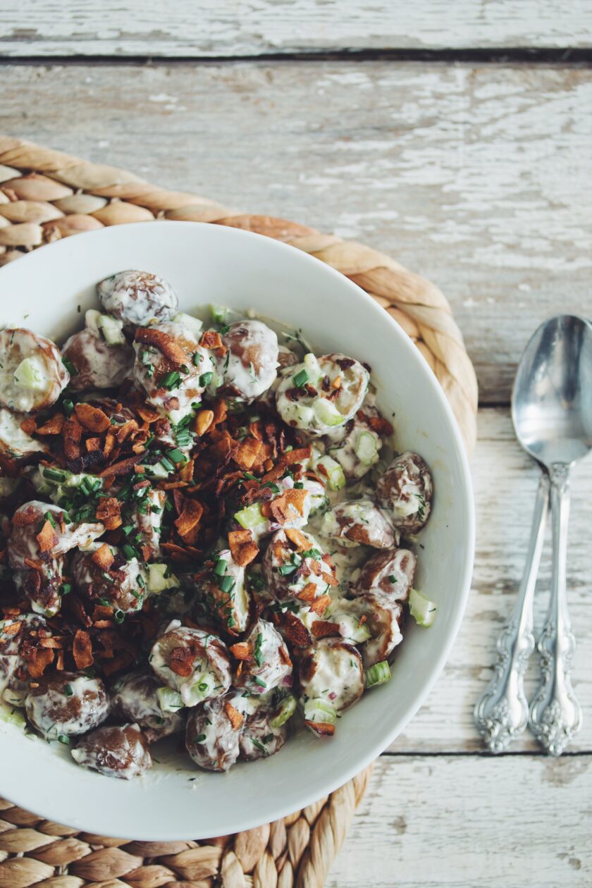 vegan baked potato salad recipe