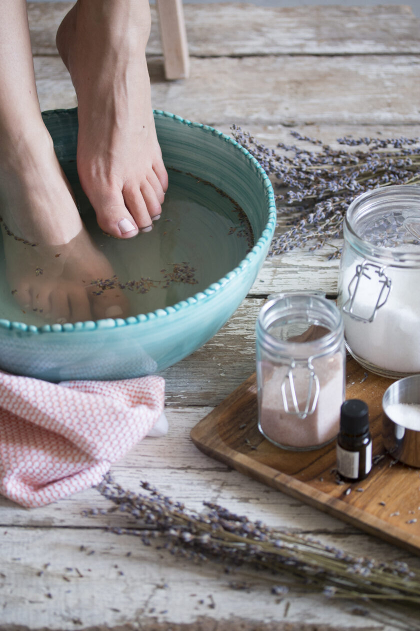 diy vegan foot soak recipe