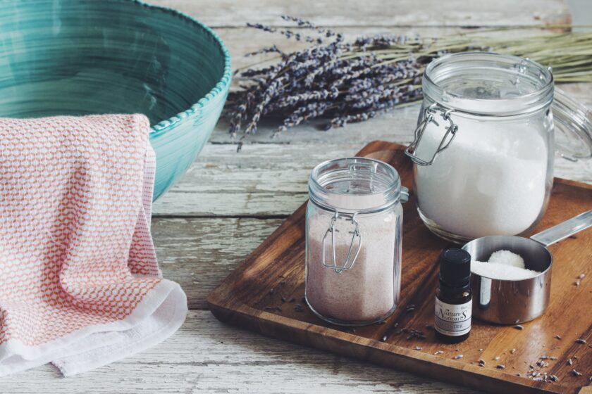 lavender foot soak_hot for food