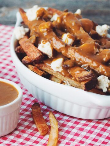 vegan poutine_hot for food