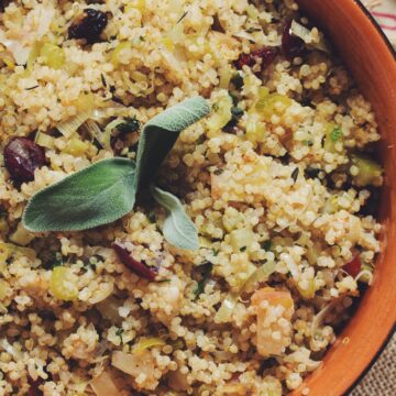 quinoa and apple stuffing_hot for food