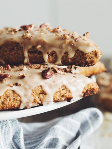 vegan pumpkin scones_hot for food