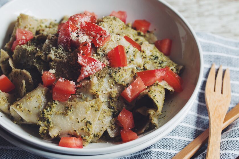easy pesto pasta_hot for food