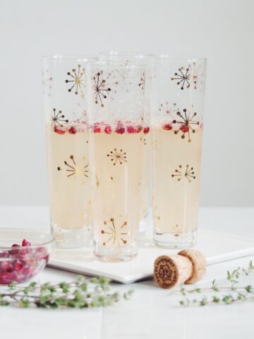 pear & pomegranate champagne cocktail_hot for food