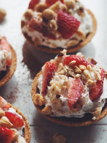 vegan chocolate hazelnut tarts_hot for food