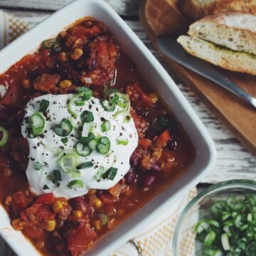 easy vegan chili_hot for food