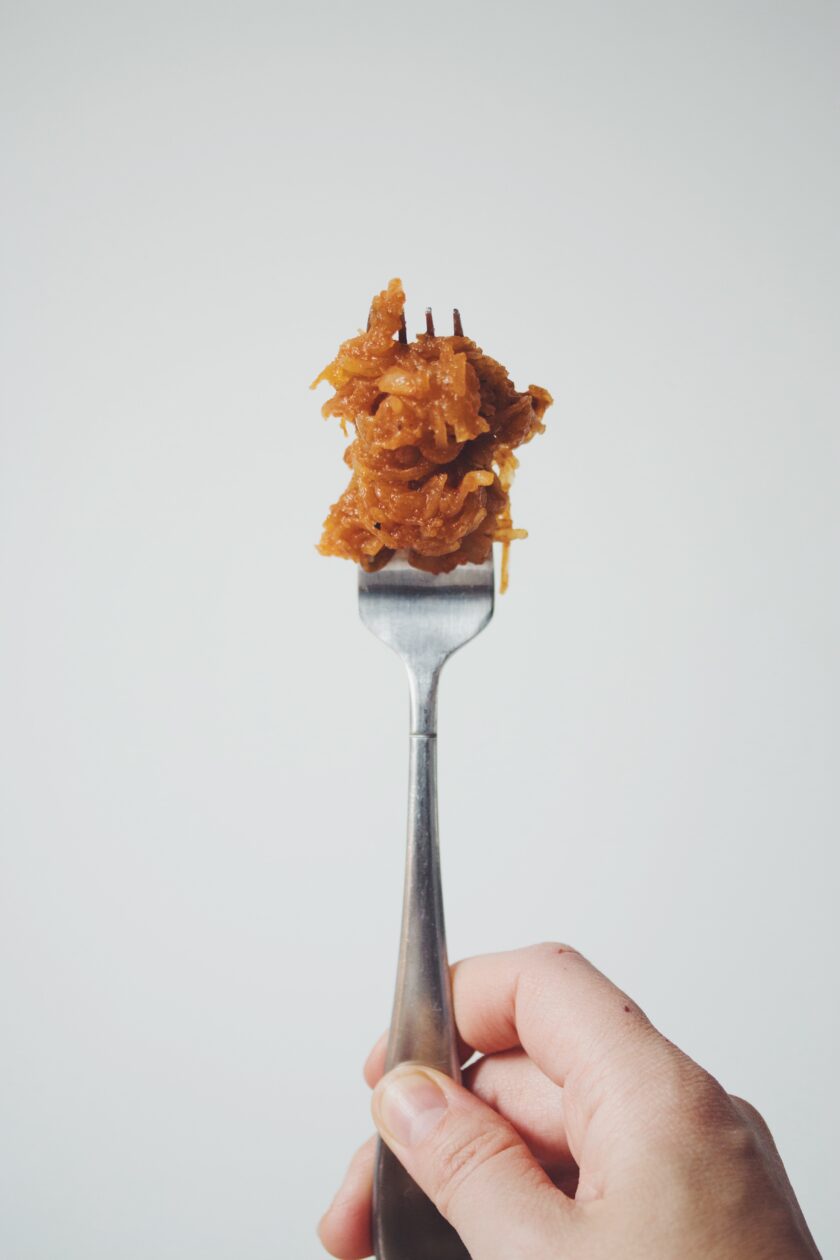 pulled bbq spaghetti squash sliders