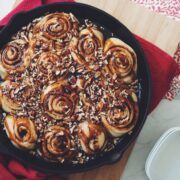 caramel pecan cinnamon rolls_hot for food
