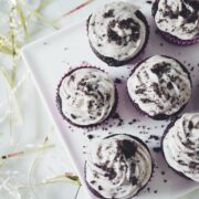 vegan cookies 'n' cream cupcakes_hot for food
