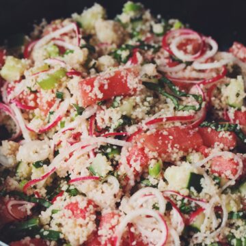 watermelon couscous salad_hot for food