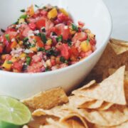 watermelon peach salsa_hot for food