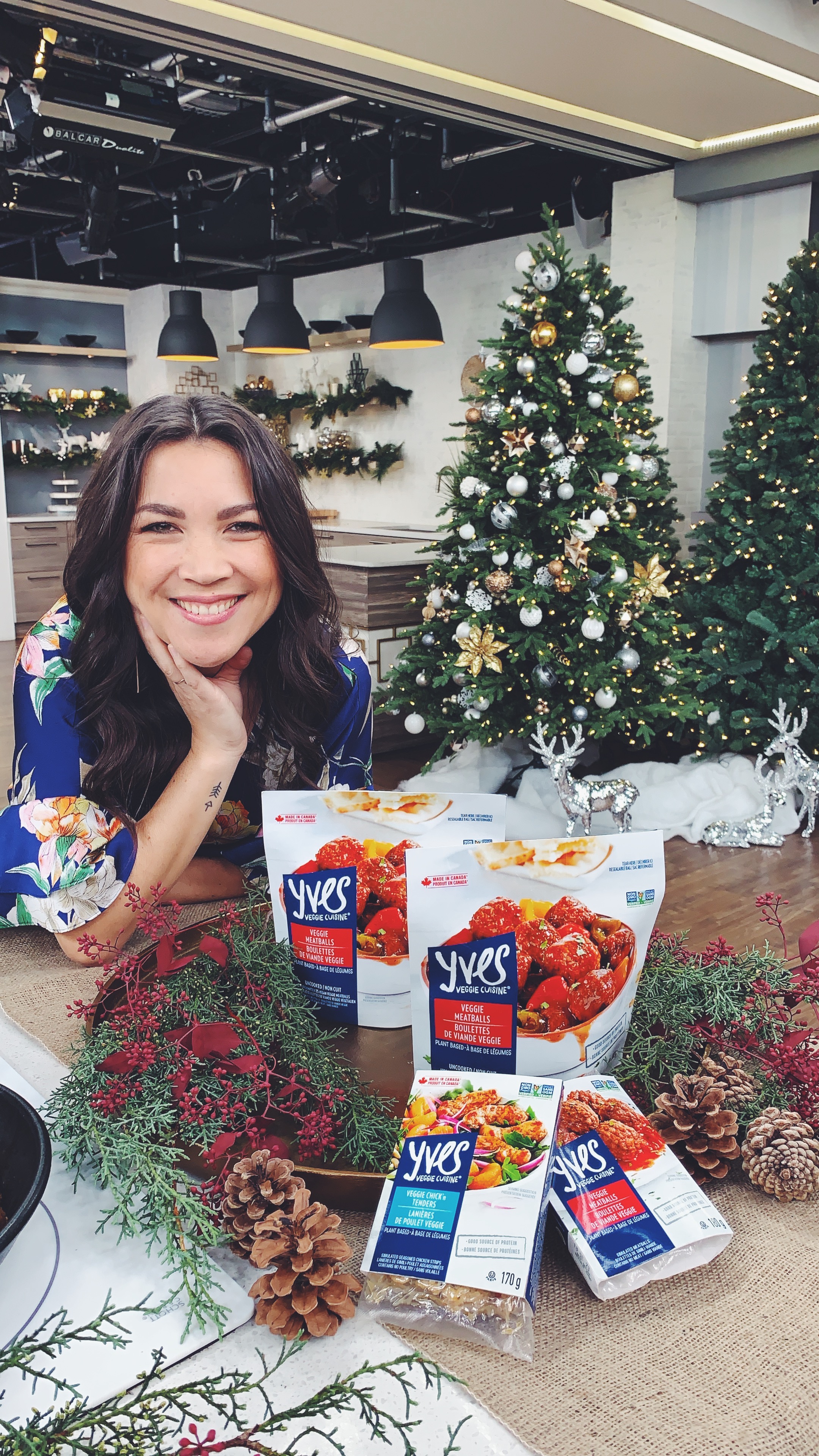 Lauren Toyota of hot for food partners with Yves Veggie Cuisine on Cityline