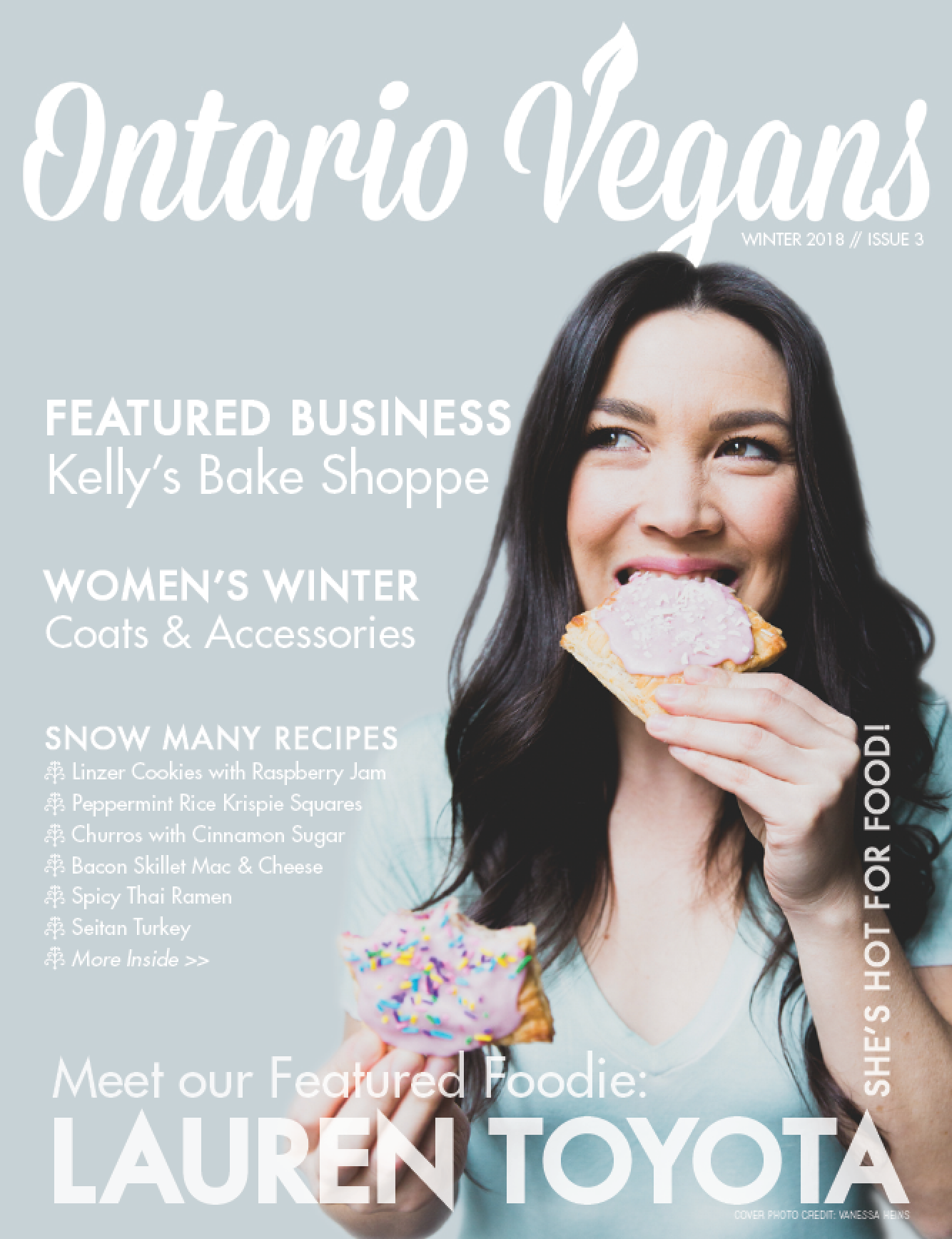 ontario vegans magazine_hot for food