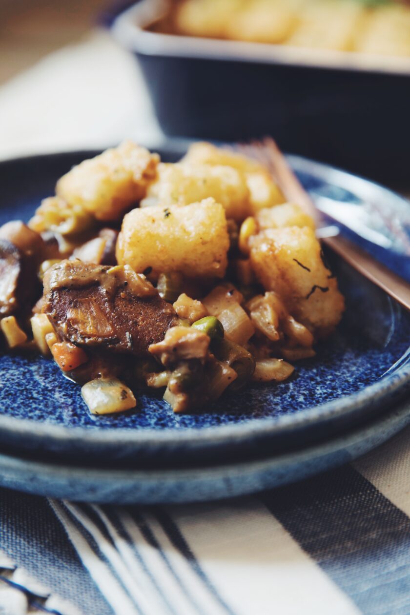 totsgiving casserole recipe vegan best