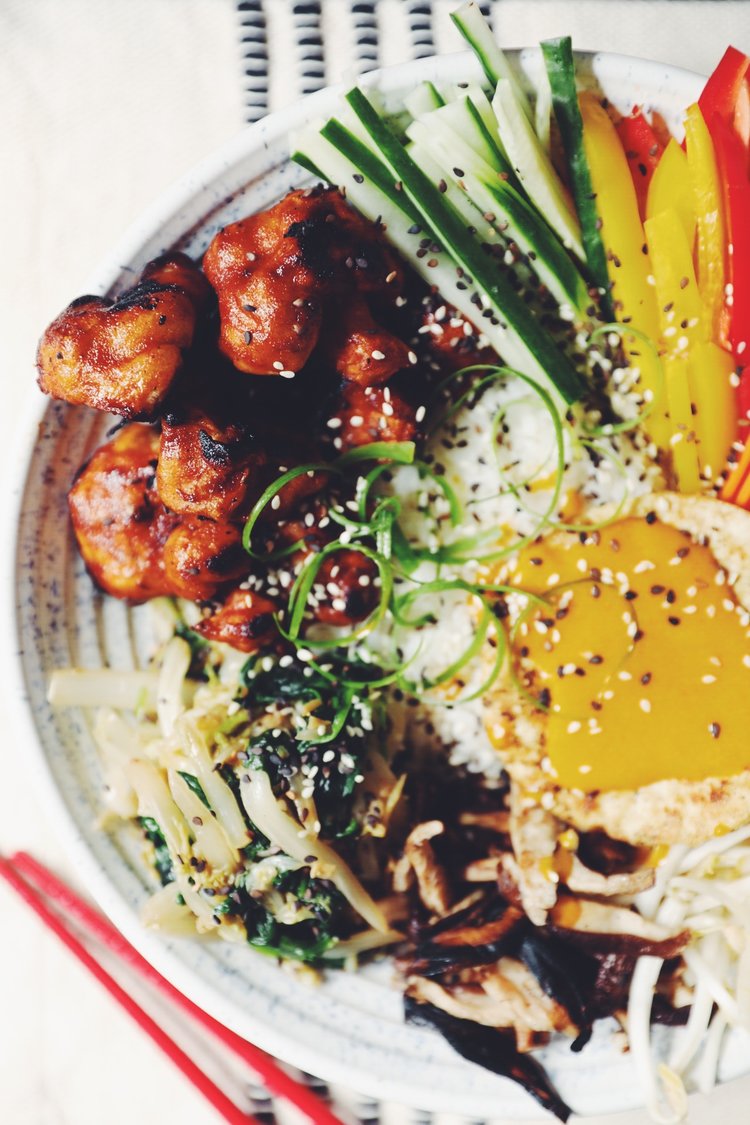 vegan bibimbap recipe asian