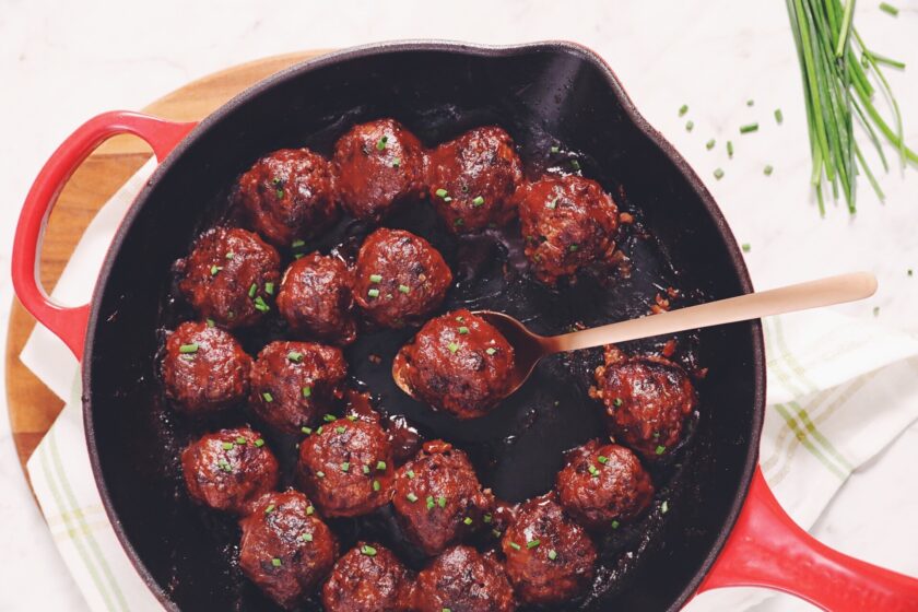 vegan sweet sour meatballs_hot for food