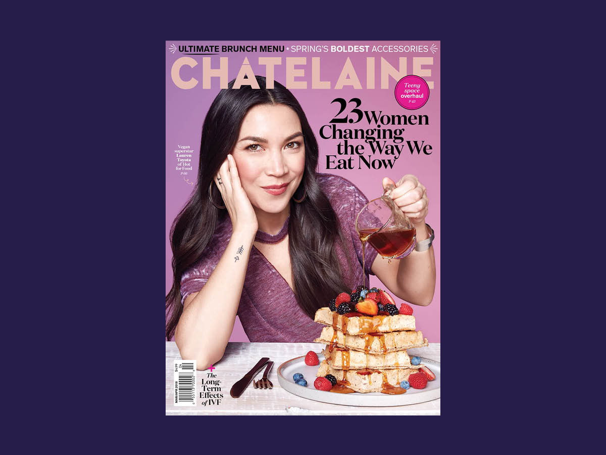Chatelaine cover_lauren toyota