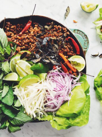 vegan thai lettuce wraps_hot for food