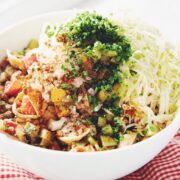 vegan cheeseburger pasta salad_hot for food
