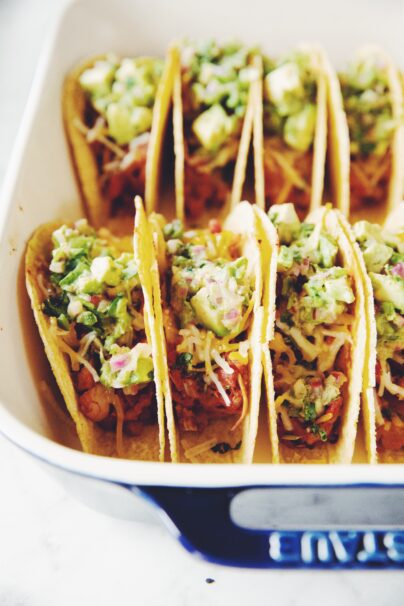 jackfruit tinga taco bake vegan recipe