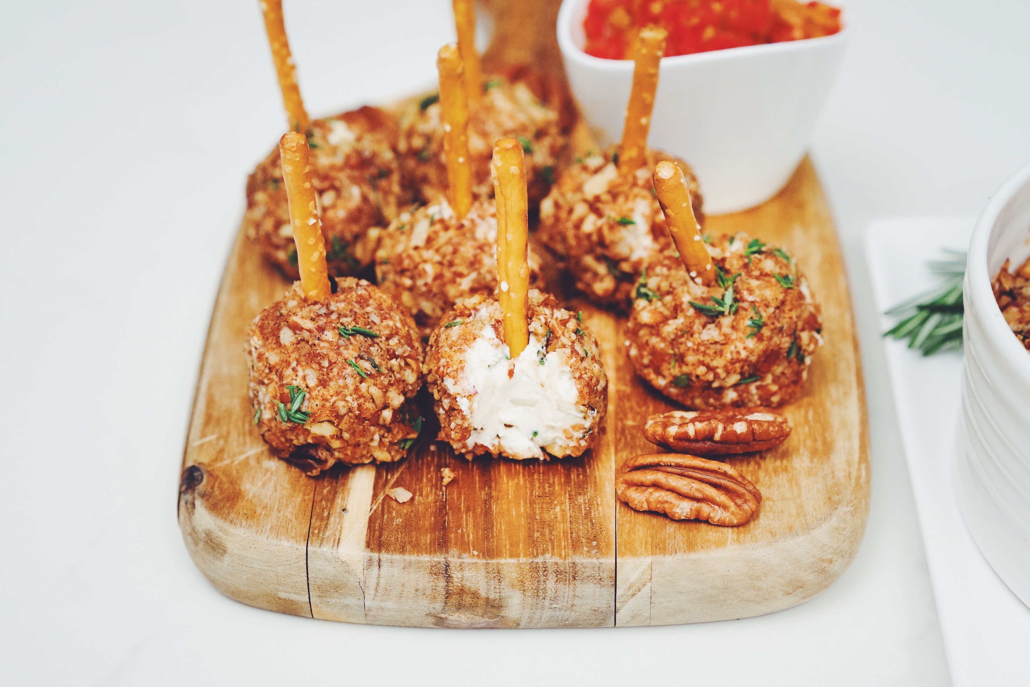 cheeseball bites vegan recipe