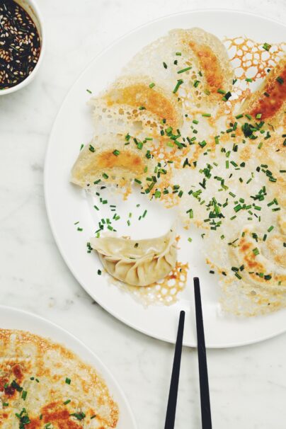 chinese potstickers vegan recipes