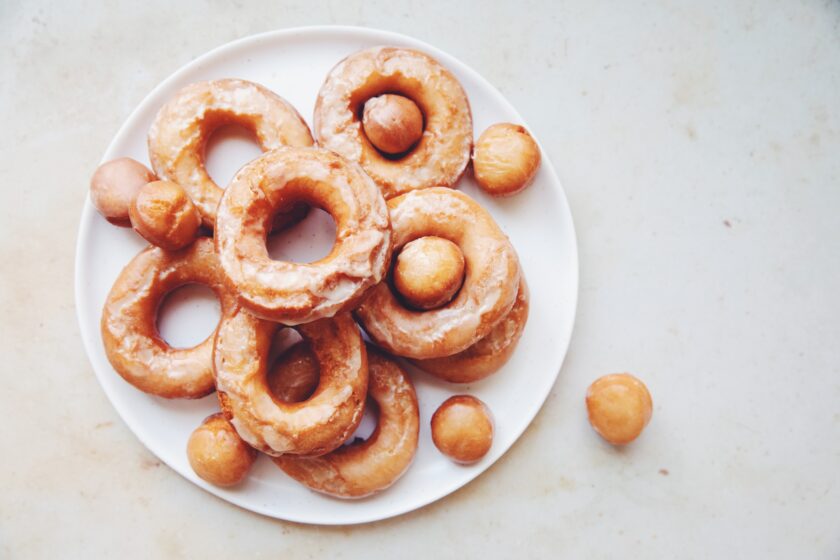 vegan old fashioned doughnuts