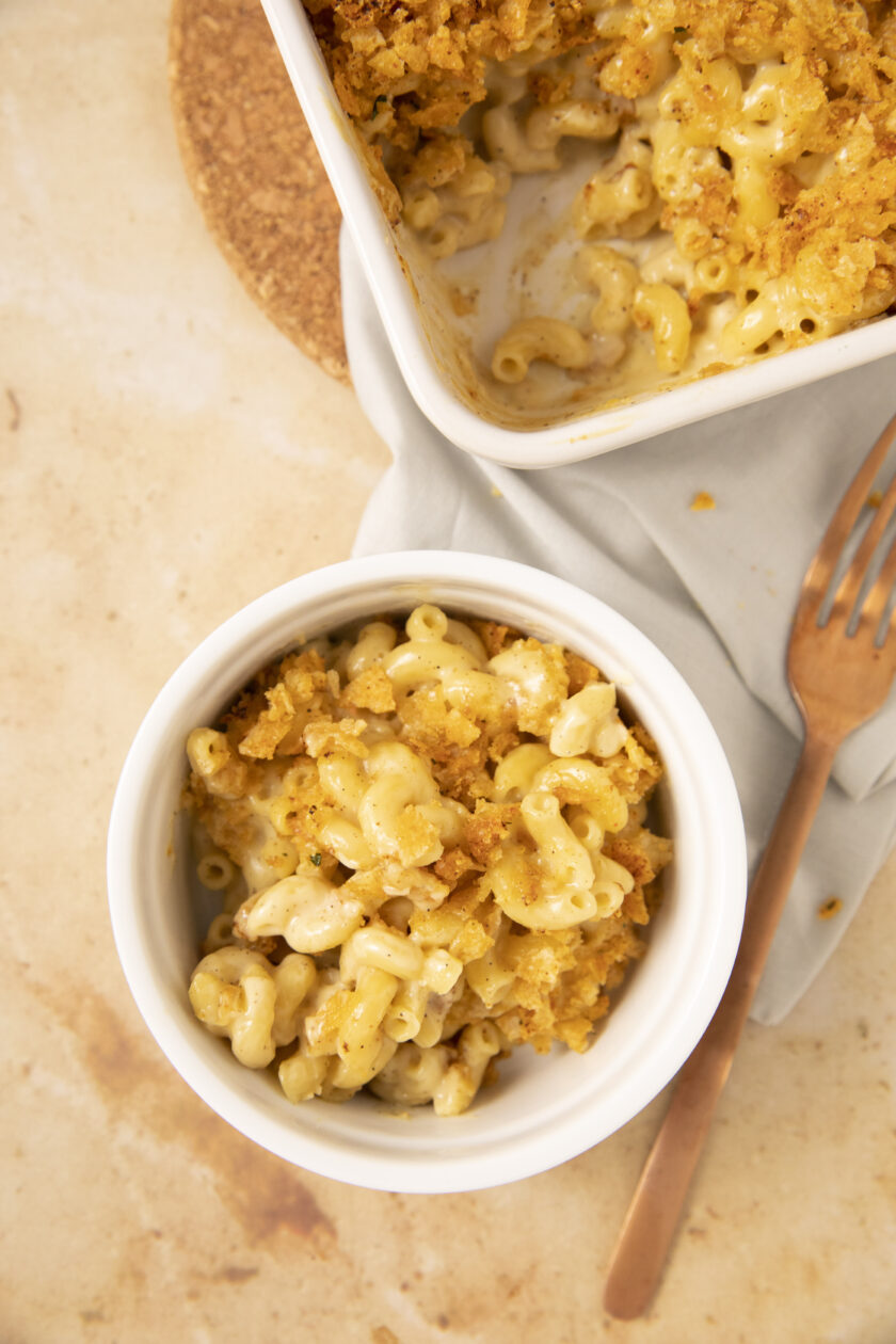 vegan smoked gouda mac and cheese