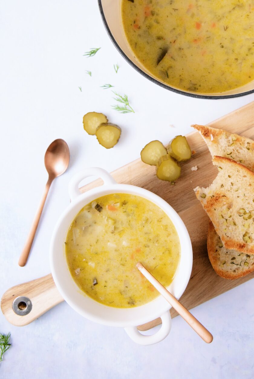 dill pickle soup 