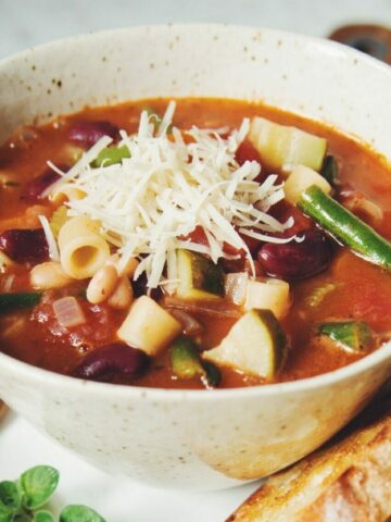 minestrone soup